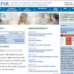 I C P S R website in 2006