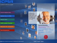 I C P S R website in 2012