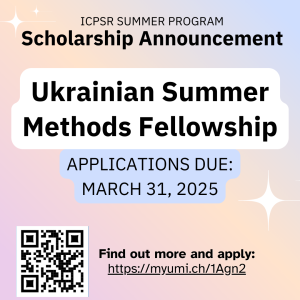 Ukrainian Summer Methods Fellowship Social Media 2025 static image