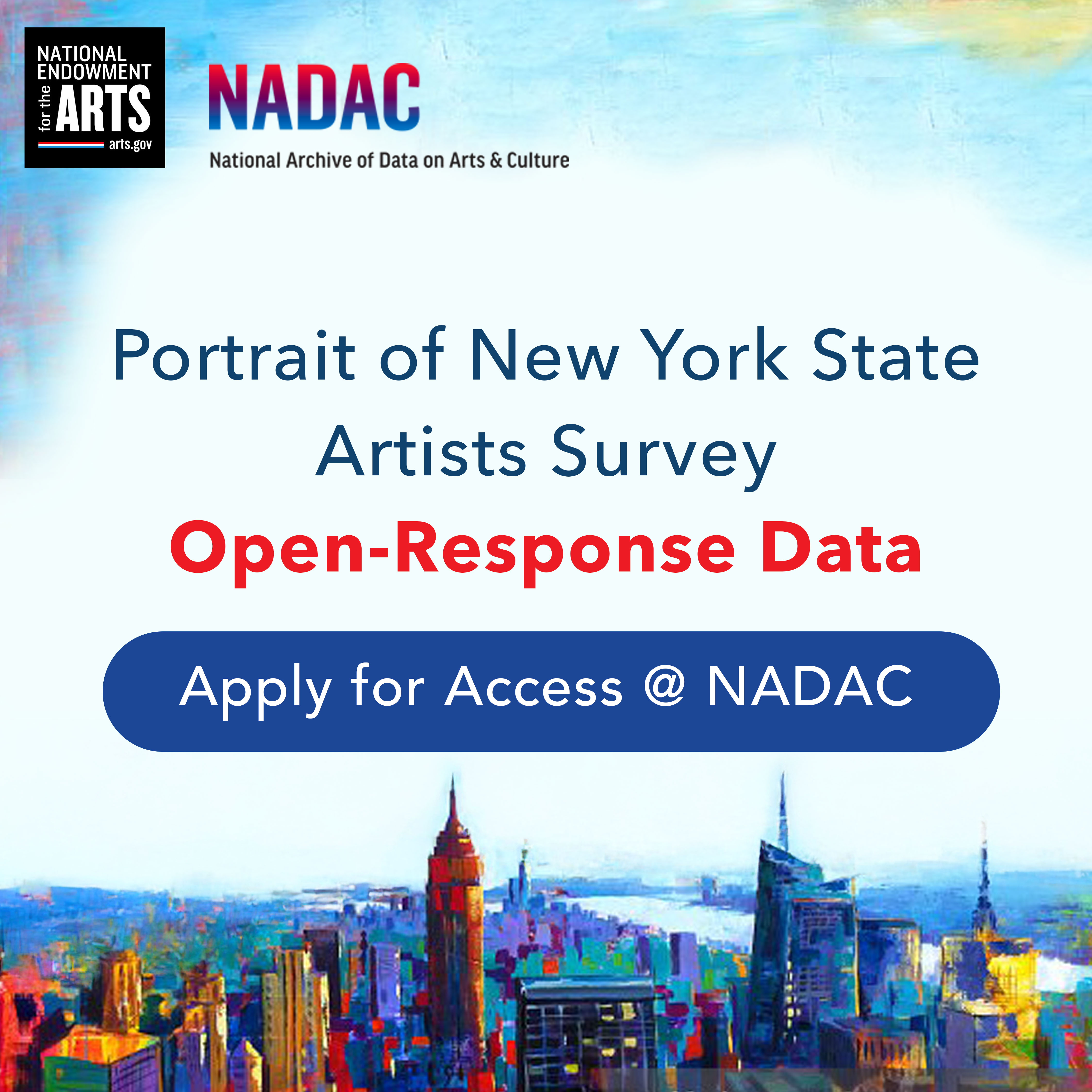 Open-Response Data from the Portrait of New York State Artists Survey, 2022