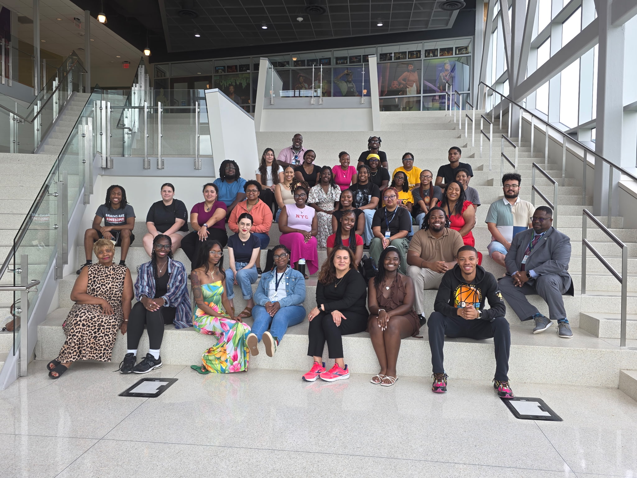 ICPSR Summer Program instructors and participants at NSU in Summer 2025